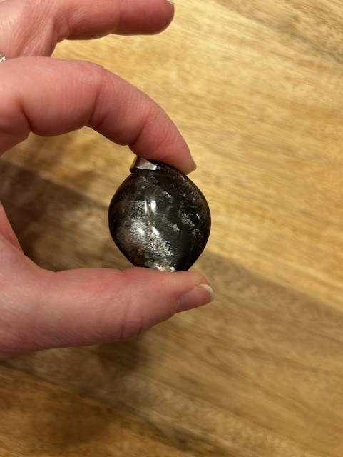 Pendentif Pierre de Lune Noire
