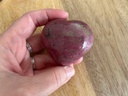 Galet cœur Rhodonite
