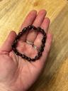 Bracelet Grenat pierre roulée
