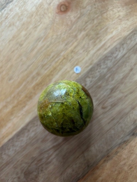 Sphère Opale verte