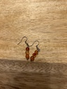 Boucle d'oreille Cornaline