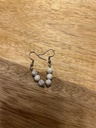 Boucle d'oreille Howlite
