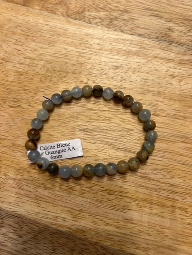 Bracelet Calcite Bleue sur Guangue