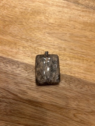 Pendentif Pierre de Lune Noire 