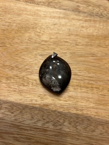Pendentif Pierre de Lune Noire