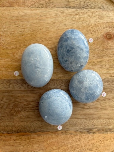 Galet Calcite Bleue