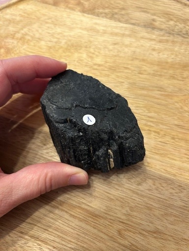 Pierre brut Tourmaline noire