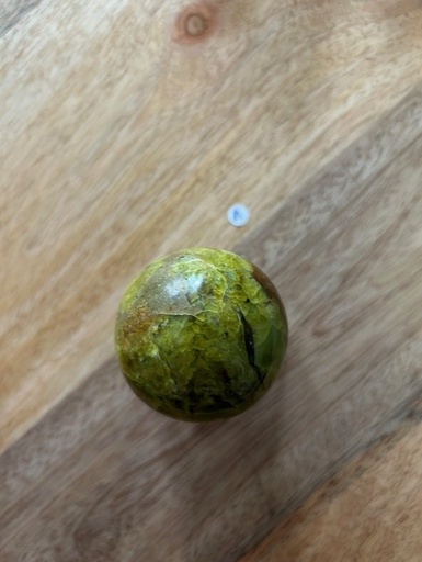 Sphère Opale verte