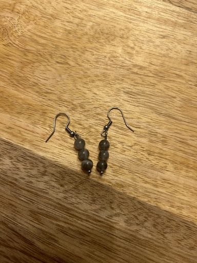 Boucle d'oreille Labradorite
