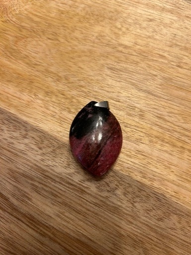 Pendentif Rhodonite 
